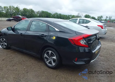 2020 Honda Civic Lx z USA, uszkodzony, nr VIN 2HGFC2F65LH551129